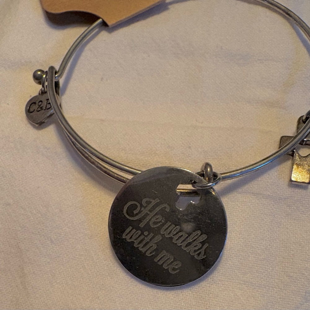 Silver Inspirational Charm Bracelet
